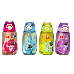 Astronot Basklılı Kararkterli Matara 680 ML