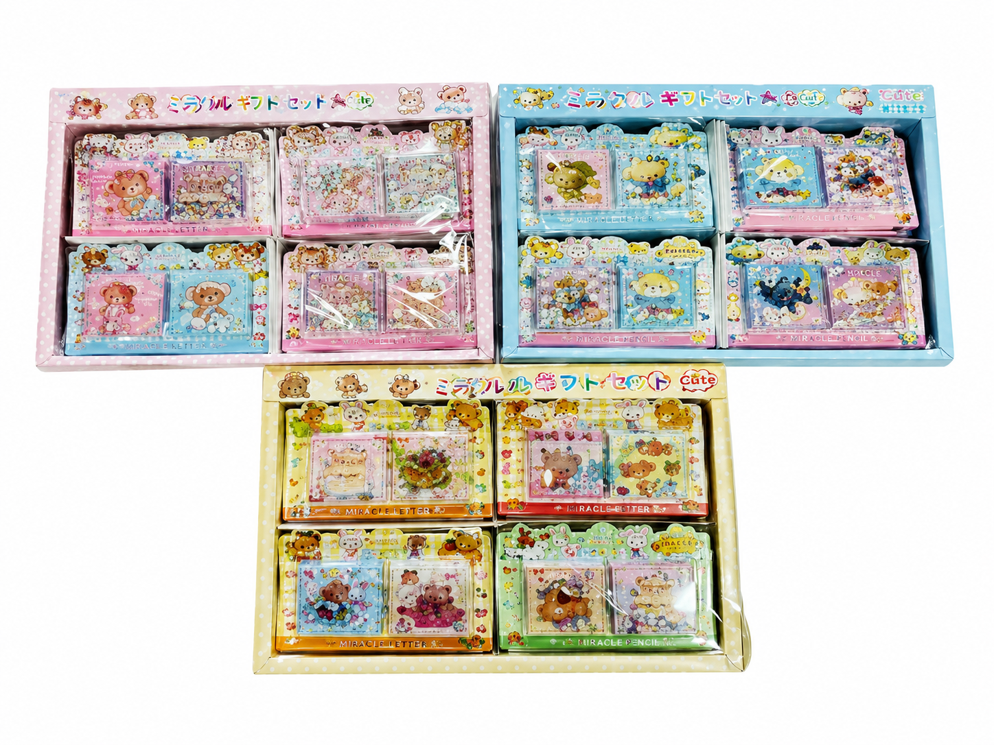 İthal Karakterli İkili Mini Sulu Defter 16'lı Pkt