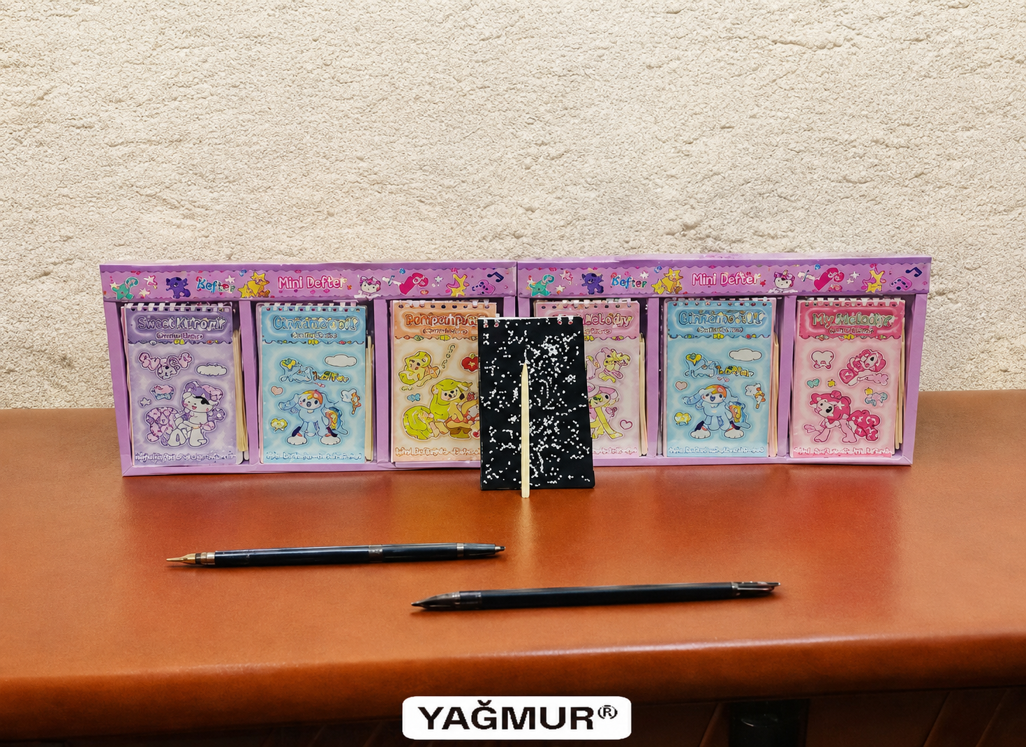 İthal Karakterli Kazıma Defteri 24'lü Paket