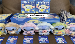 Sürpriz Paket Kutulu Standlı Stitch Oyuncak